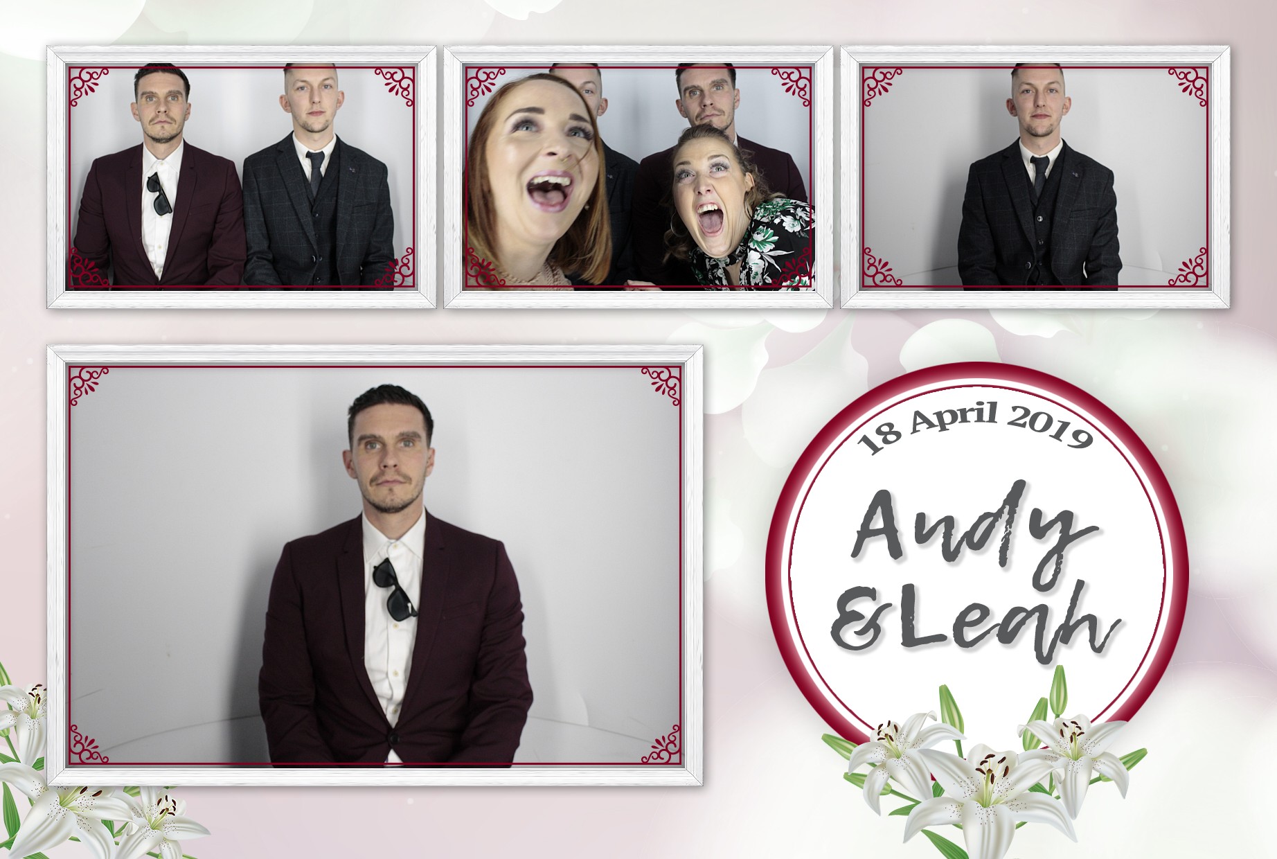 Andy & Leah's Wedding | View more photos from the event at gallery.myphotoboothexperience.co.uk/u/MyPhotoBoothExperienceLtd/Andy-Leahs-Wedding
